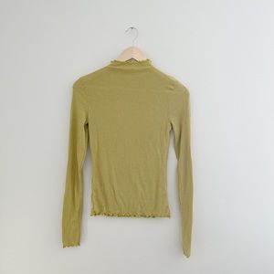 Selva Negra Mock turtle neck cotton shirt XS/S